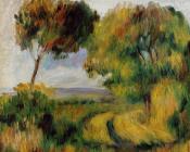 皮埃尔 奥古斯特 雷诺阿 : Breton Landscape, Trees and Moor